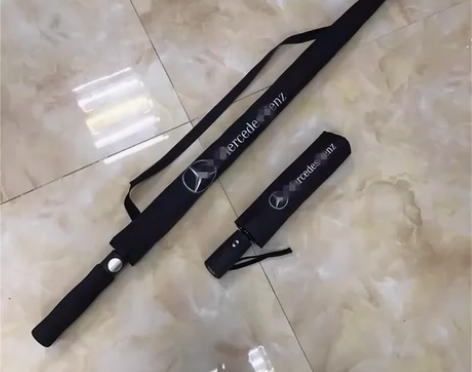 【真心处理】奔驰汽车雨伞宝马大伞全自动折叠...