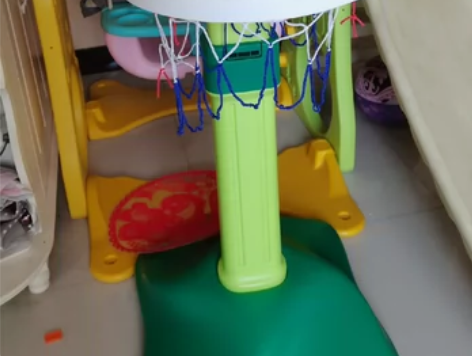 澳乐可升降篮球架 实物如图，非常新，6档调...