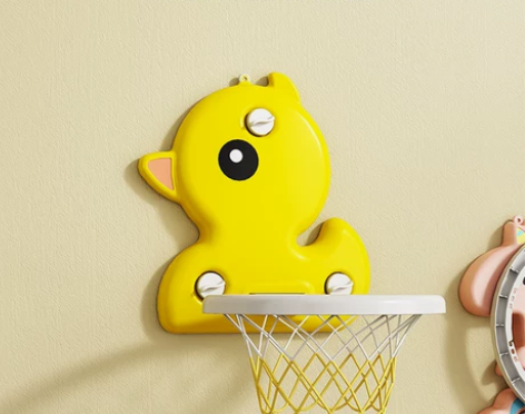 篮球架儿童投篮框宝宝免打孔挂式室内男孩小孩...