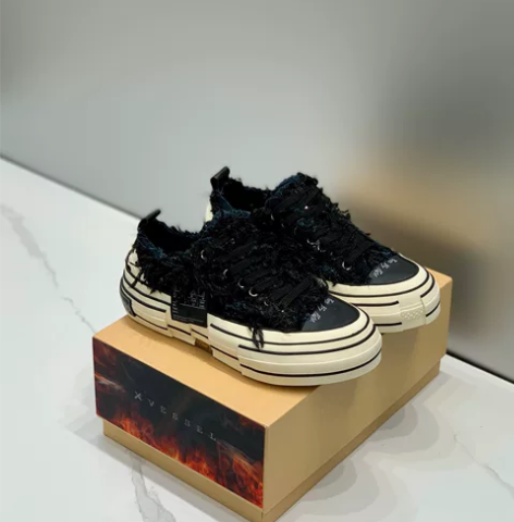 XVESSEL 吴建豪硫化帆布鞋——天鹅之...