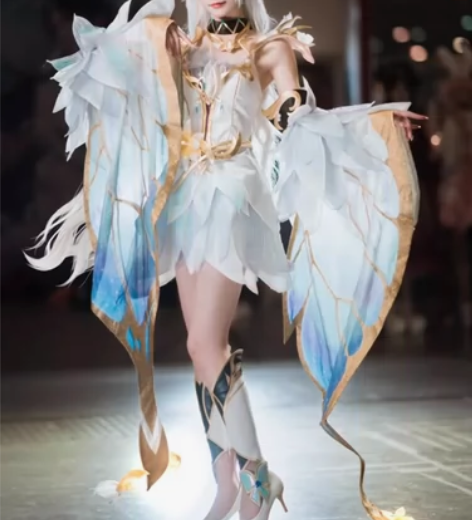 王者荣耀cos服貂蝉仲夏夜之梦金色仲夏夜c...