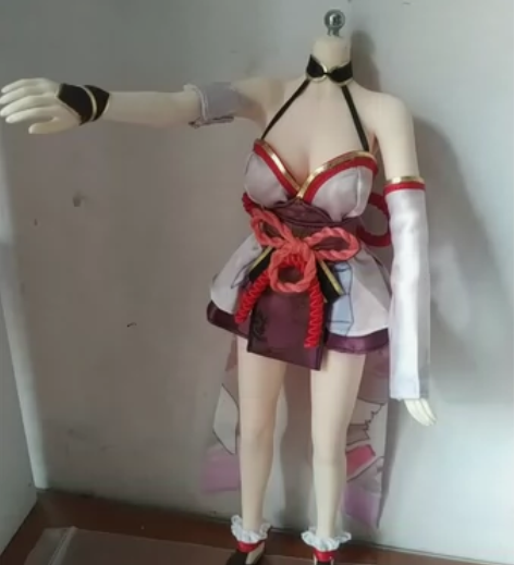 1/6兵人服装定制，王者火舞，绯月行。客户...