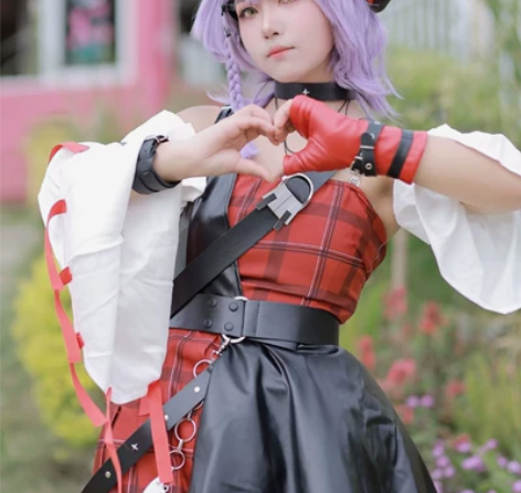 【漫囧】出小乔音你心动cos大全套m有假发...