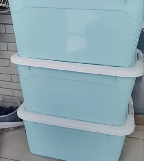 【禧天龙】特大号收纳箱塑料收纳盒衣服储物箱...