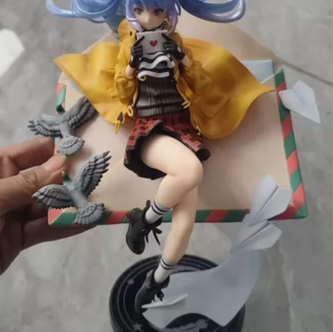 王者荣耀孙尚香时之恋人荣耀手办，今日刚拆封...