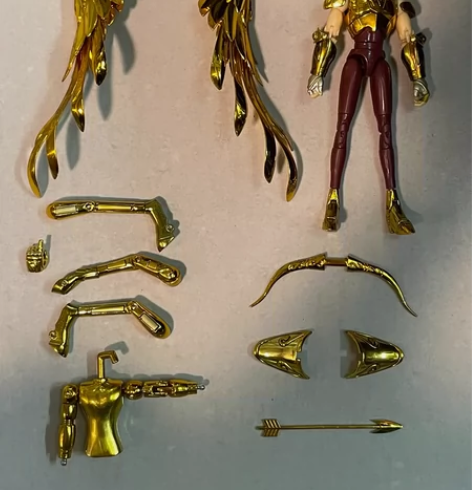 万代 圣衣神话 射手座1.0，有胸像+神话...