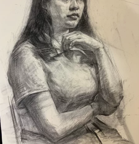 写生素描画像便宜甩,可接私人订制,优秀作品...