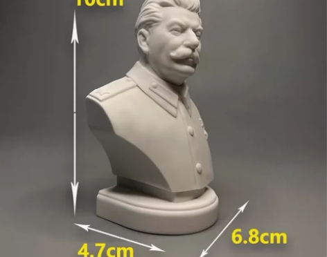 斯大林苏联模型石膏人物雕塑伟人像办公室书房...