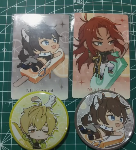 【出】新世界狂欢冰棍系列 昆西，可尔，啖天...