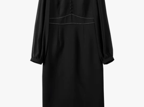 【99元】连衣裙女春秋新款收腰显瘦法式优雅...