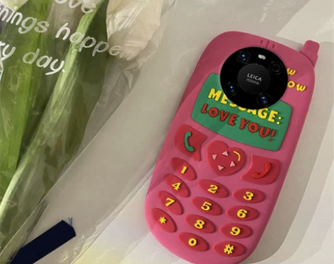 少女粉大哥大小灵通bb机华为mate40p...