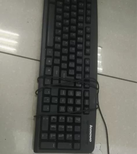 联想k4800二手usB键盘字迹清楚到货几...