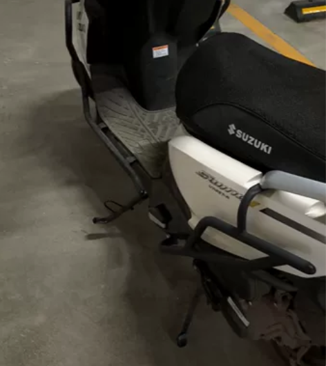 一手户22款白色铃木uy125，12月30...