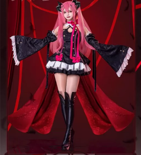 【狐涂出租】终结的炽天使克鲁鲁cos c服假发＋鞋 【档期...