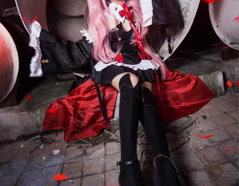 克鲁鲁cos服 衣服+腿套+南瓜裤+一对袖...