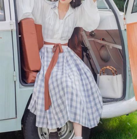 远山乔【朝暮里】全套三件套,对襟短衫+主腰...