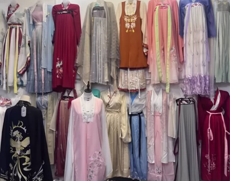 汉服福袋清仓中国风正品盲盒仙女全套超值齐胸...