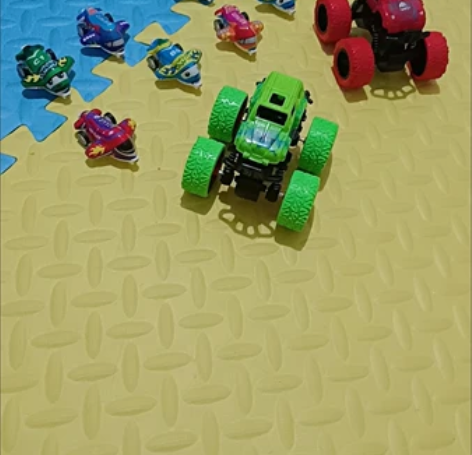 儿童玩具 小汽车回力越野车小飞机 四辆车 ...