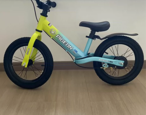 转卖飞鸽正品14寸16寸小孩滑步车 幼儿园...