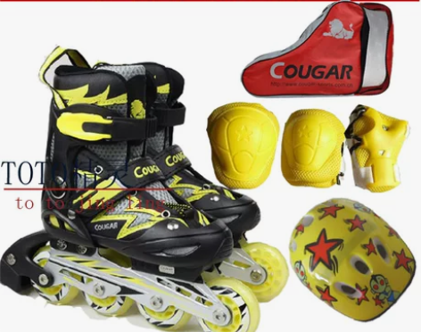 美洲狮835L铝合金支架轮滑鞋，旱冰鞋，M...