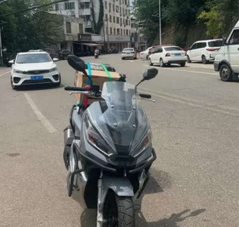 三叶赛博adv150省油好骑大踏板摩托车一...