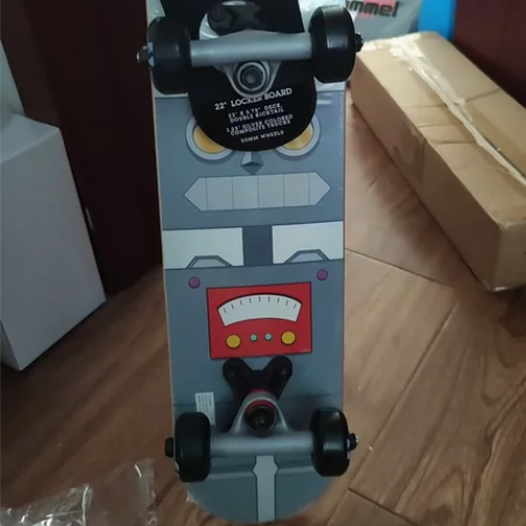 全新未拆封22寸初学者儿童双翘滑板3-7岁...