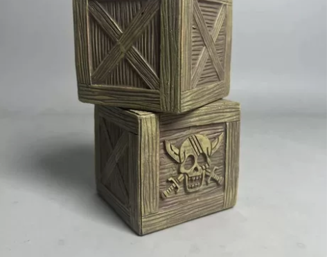 现货 海贼王木箱手办 索隆 白胡子gk木箱...