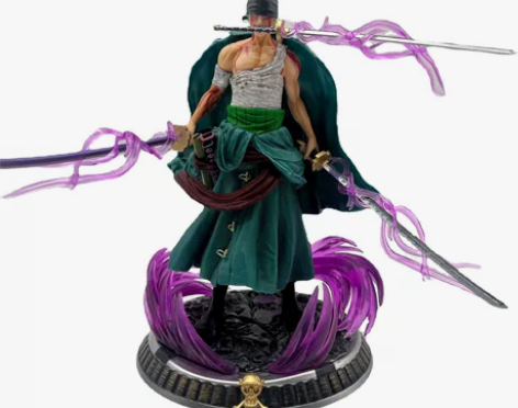 海贼王GK 小号浴血索隆 三刀流 特技版 ...