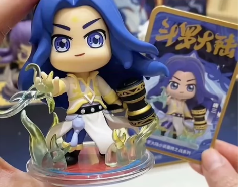 斗罗大陆小说最终之战盲盒第4代唐三小舞奥斯...