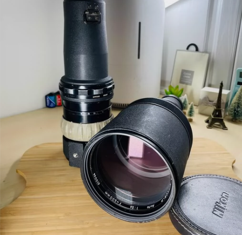 尼康600mm f5.6 超长焦镜头 赠2...