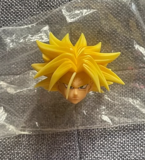 七龙珠shf 灿老弟特兰克斯长发超赛正视脸...