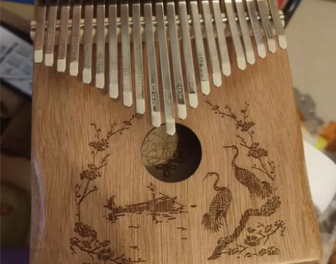 卡林巴21音拇指琴 有琴包、调音锤、指套、...