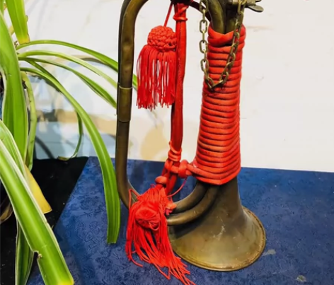 抗战时期 日军忠勇军号 冲锋号！品相不错！...