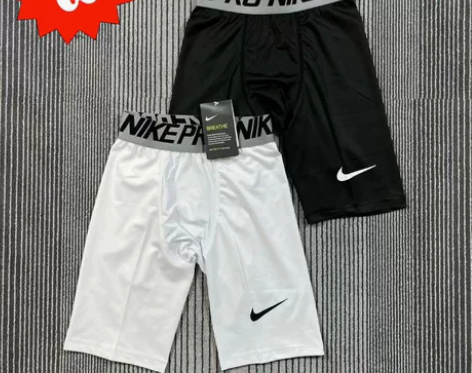 足球紧身裤 铲球裤 高弹 健身运动训练五分...