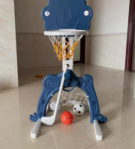 儿童篮球架 可升降 侧面有点倾斜 不过不影...