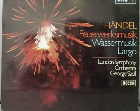 亨德尔水上音乐/皇家烟火 德版 LP 乔治...