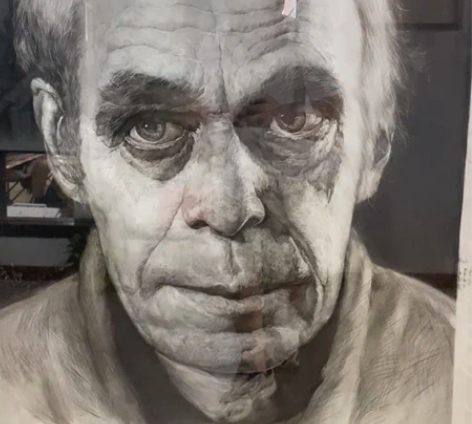 精微素描人物肖像，整开尺寸，康颂纸280克...