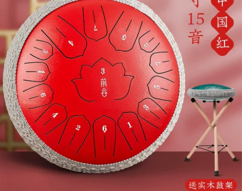 空灵鼓15音正品初学者专业级色空鼓儿童品牌...