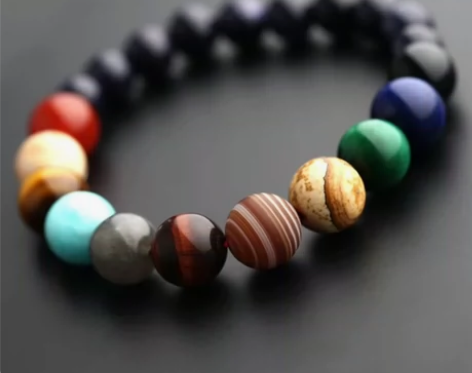 【关必回宇宙】宇宙星系太阳系八大行星球手链...