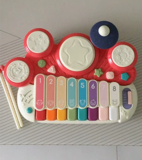 babycare宝宝手敲琴儿童乐器玩具 婴...