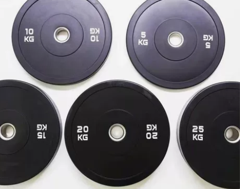 杠铃片厂没开了！清仓甩卖全胶杠铃片 黑色大...