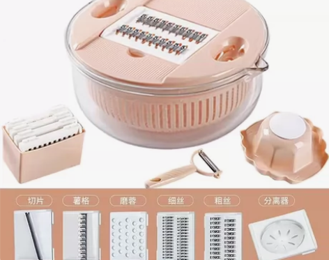 [火]全新库存卡尤切菜器土豆丝切丝器刨丝器...