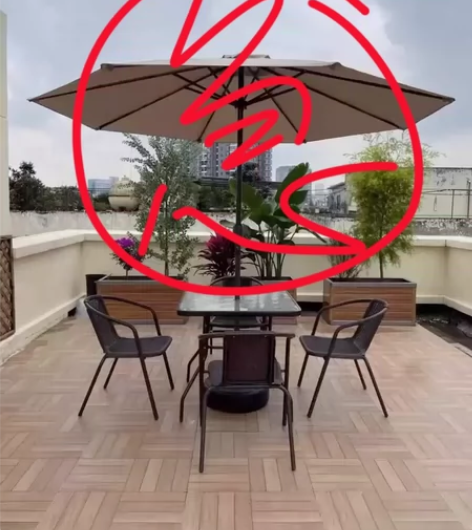 户外桌椅庭院带伞露天室外休闲防水防晒茶桌椅...