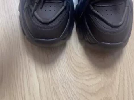 冬季加绒真皮高帮松糕厚底头层牛皮老爹鞋增高...