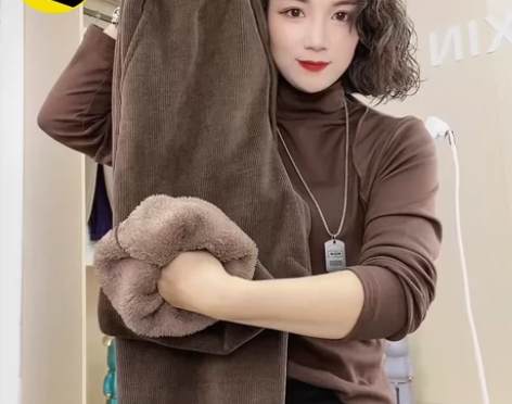 【清仓特价一件也包邮】女裤冬款羊羔绒加绒加...