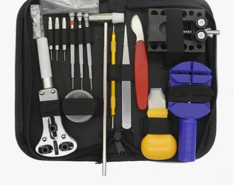 厂家销售实用型修表工具手表维修工具包工具套...