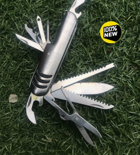 德国srarmix驰达美赠品多功能刀便携折...