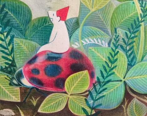 韩国插画师dokyung清新彩铅植物插画2...