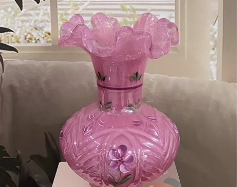 顺丰包邮 奇居良品 茉花市集 芬顿风格粉色...