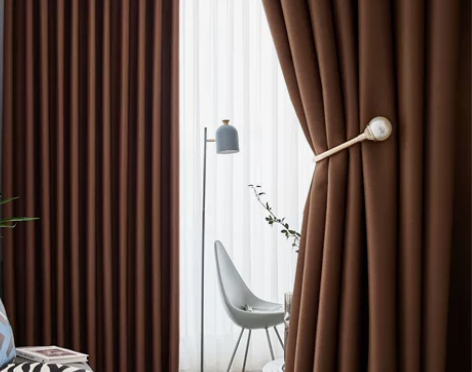 简约现代 窗帘成品 窗帘遮光遮阳 防晒 隔...